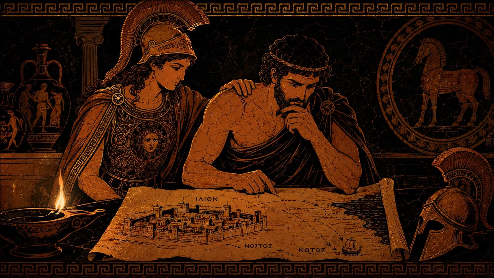 Athena's Role in the Odyssey: Why She Favours Odysseus