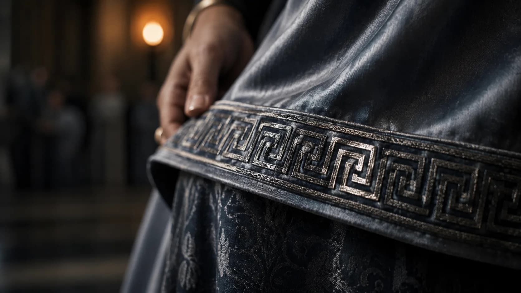 Embroidery as Resistance: Penelope's Silver Robes
