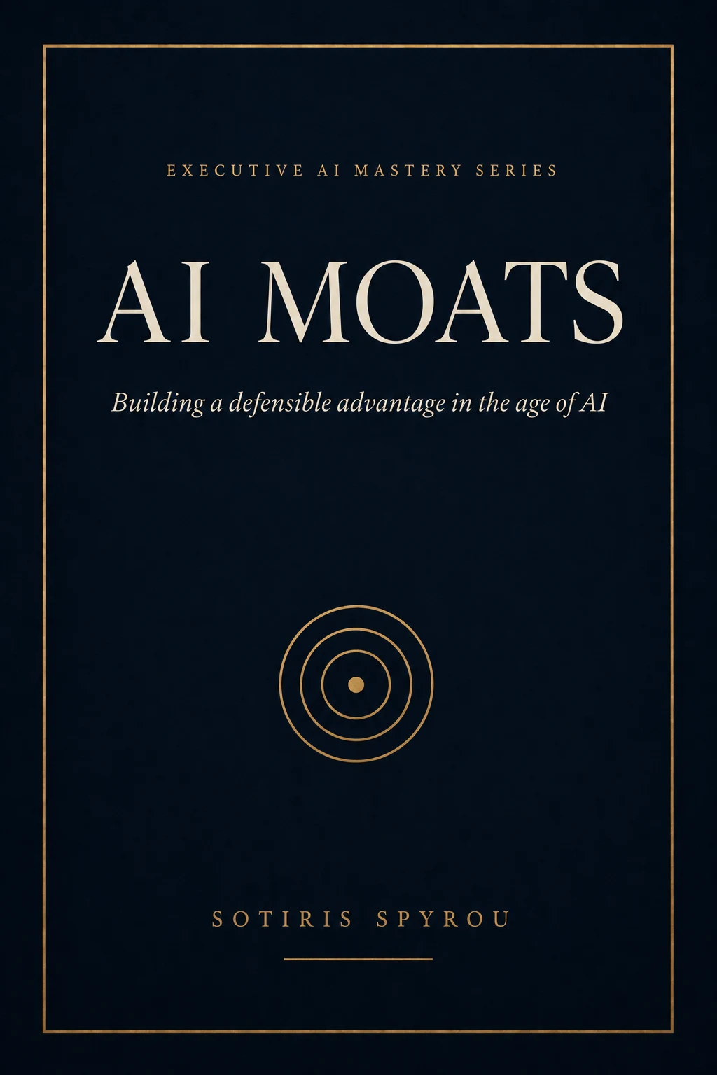 AI Moats by Sotiris Spyrou - book cover